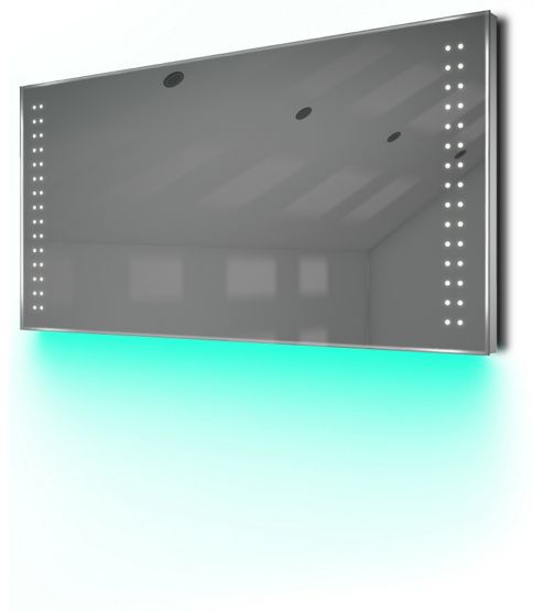 Image of Ambient Ultra-slim Led Bathroom Mirror With Demister Pad & Sensor K7t
