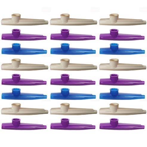 Image of Tiger Assorted Kazoos - Pack Of 24