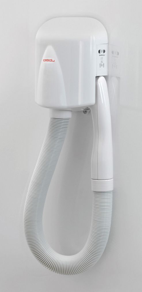 Image of Gedy Hotellerie Scirocco Hair Dryer In White