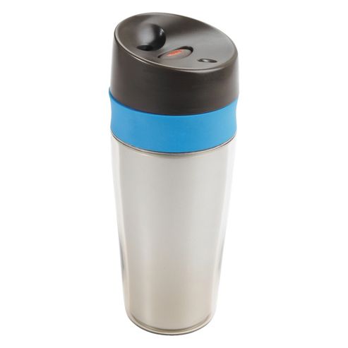 Image of Oxo Good Grips Liquiseal 400ml Travel Mug, Cafe/teal Blue