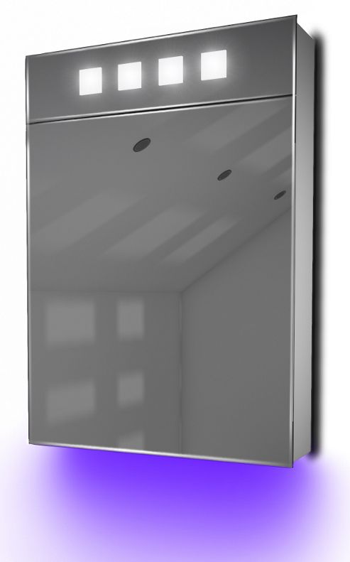 Image of Ambient Demist Bathroom Cabinet With Sensor & Internal Shaver Socket K114u