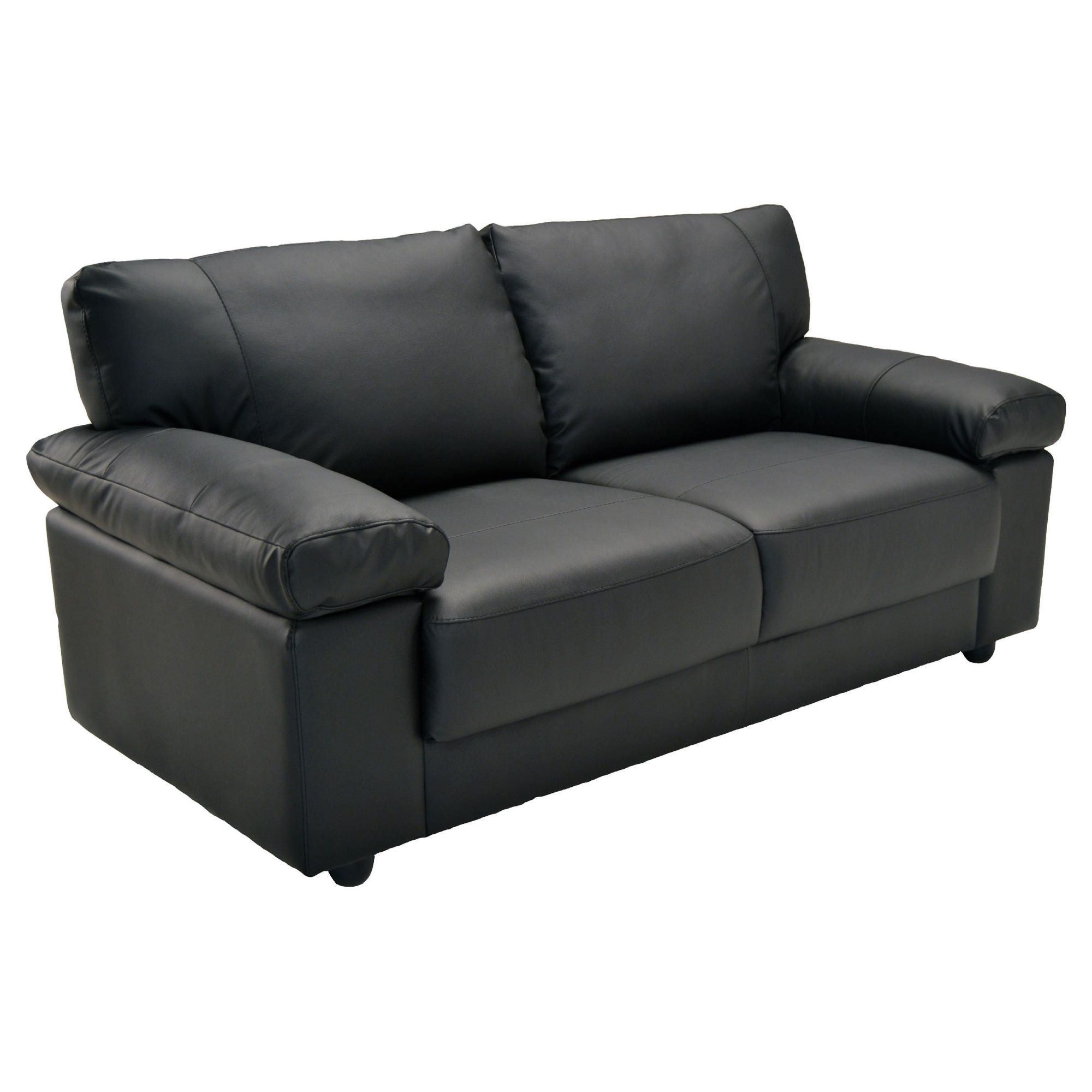 Roma Medium Sofa Black at Tesco Direct