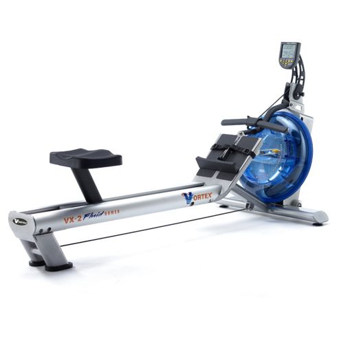 Image of Fluidrower Vx-2 Full Commercial Rower (adjustable Resistance)