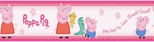 Image of Peppa Pig Wallpaper Border