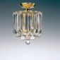 Endon Lighting Two Light Pendant in Brass