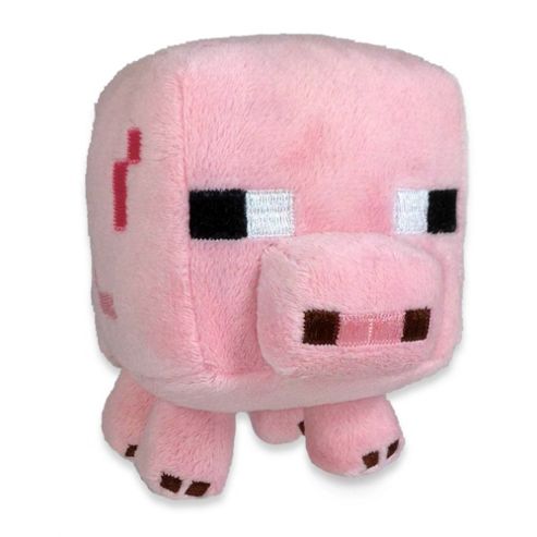 Image of Minecraft Baby Pig Plush 18cm Minecraft Animal Plush Series