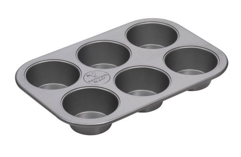 Image of Raymond Blanc 6 Cup Non Stick Muffin Tin