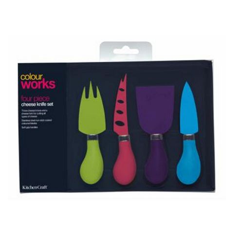 Image of Colourworks 4 Piece Cheese Serving Set