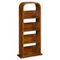 Jual Curve DVD Rack in Walnut