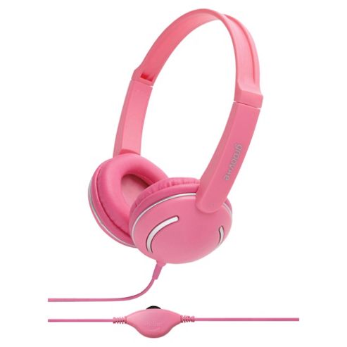 Image of Groov-e Gv897/pink Streetz Stereo Headphones - Pink