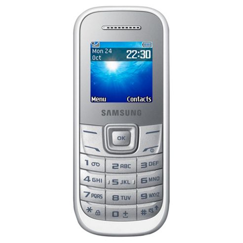 Image of Tesco Mobile Samsung E1200 White