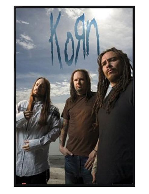 Image of Korn Gloss Black Framed Poster