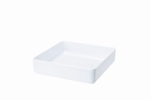 Image of G.e.t Milano 30.5cm Square Bowl In White (set Of 2)