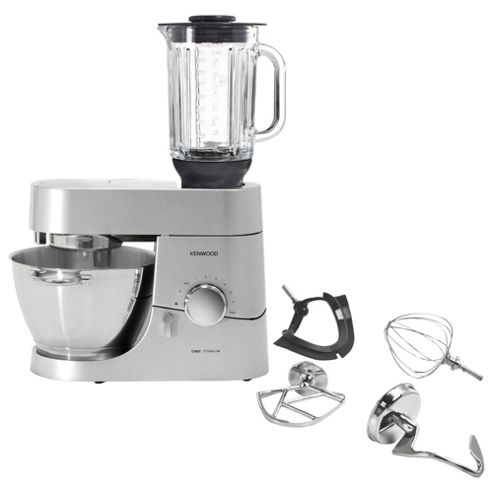 Image of Kenwood Kmc010 Titainium Chef Kitchen Machine