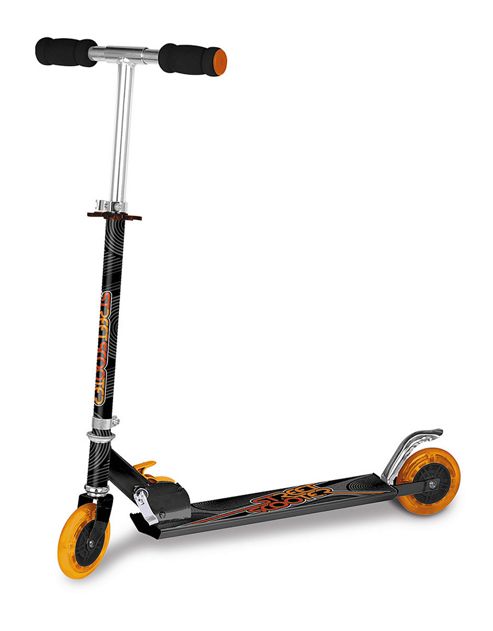 Image of Street Scooter 2-wheel Folding Scooter, Orange