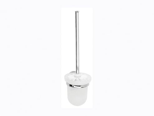 Image of Croydex Qm202441 Westminster Toilet Brush Chrome