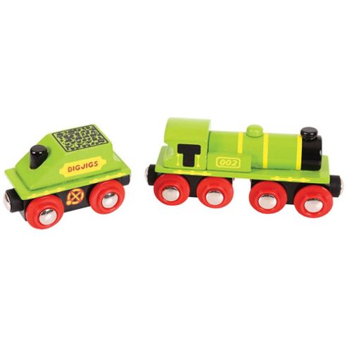 Image of Bigjigs Rail Bjt419 Big Green Engine