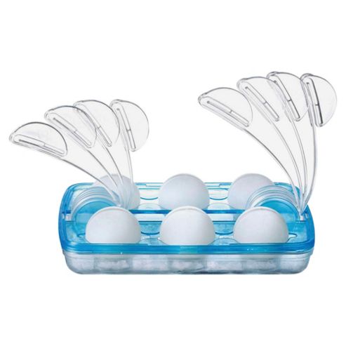 Image of Cellardine Reusable Ice Cubes With Freezer Tray, Blue
