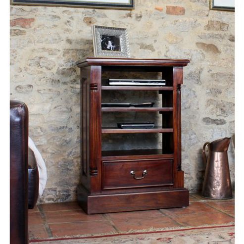 Image of La Roque Mahogany Entertainment Cabinet