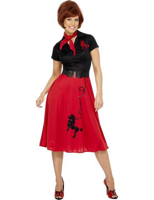 Image of 50s Dress Costume Extra Large
