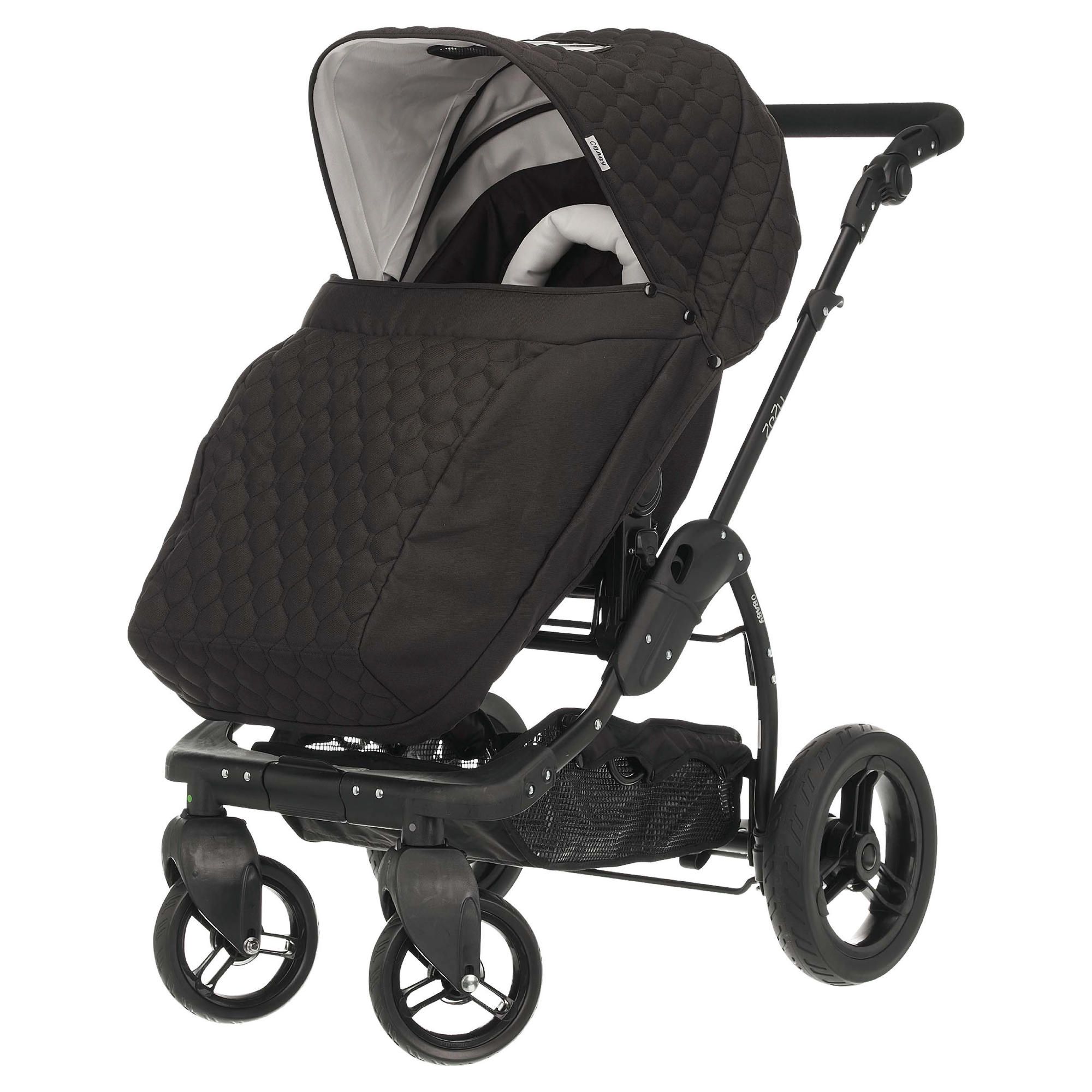 Obaby ZeZu pramette - black quilt at Tesco Direct