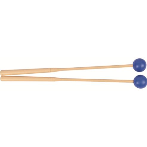 Image of Angel Am30 2 Xylophone Beaters - Blue, Soft Pvc Head