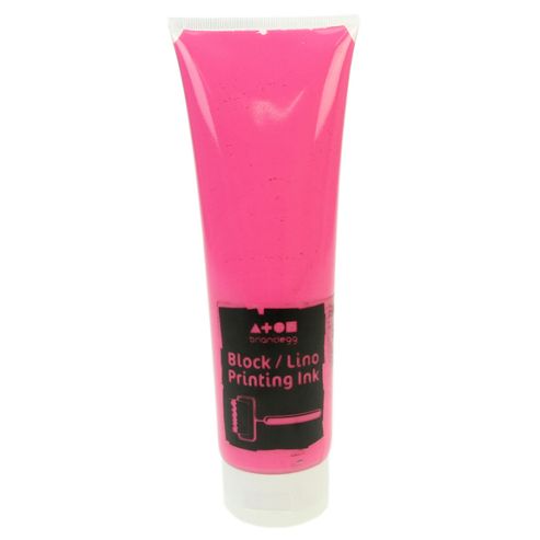 Image of Block Printing Ink Fluor Pink 300 Ml