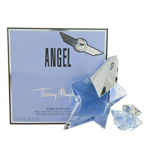 Image of Thierry Mugler Angel Stars In The Sky Gift Set, Eau De Parfum 25ml & Mini 5ml