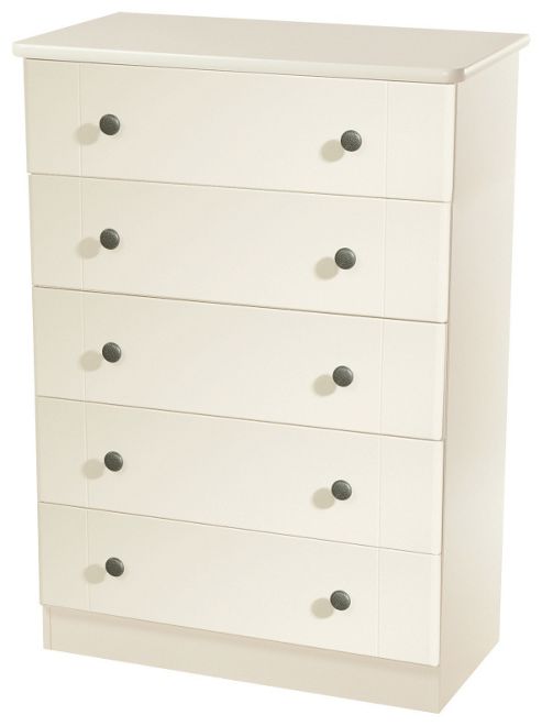 Image of Welcome Furniture Kingston 5 Drawer Chest - Light Oak