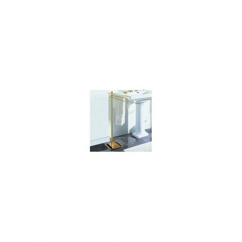 Image of Nicol Imola 56 Cm Towel Stand - Gold Brass