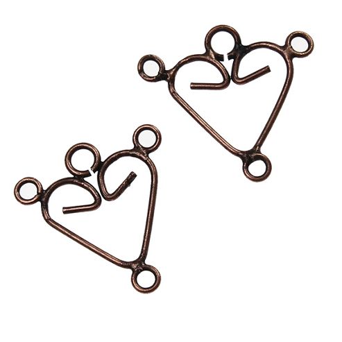 Image of Chandelier Earring Connectors - Copper - 20 Pack