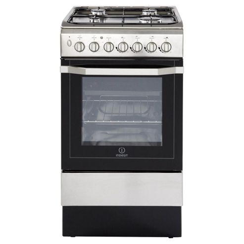 Image of Indesit I5gsh1xuk Freestanding Dual Fuel Cooker