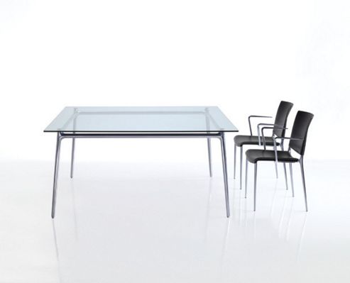Image of Rexite Alex Square Table Base - Lavender