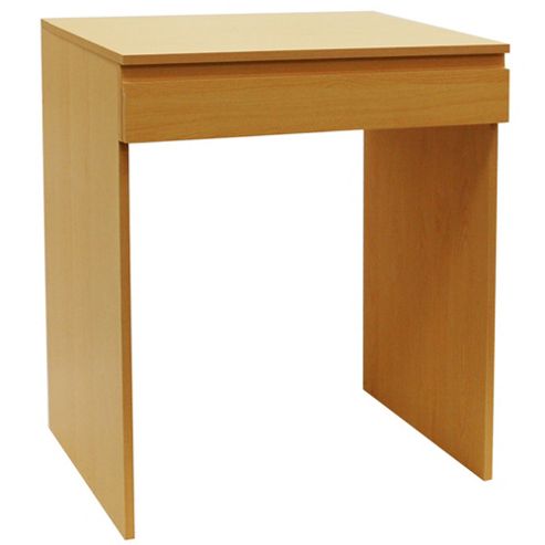 Image of Tisch - Flip Top Office Desk / Dressing Table - Beech
