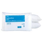 Tesco Standard Soft Touch Anti Allergy Pillow 2pk