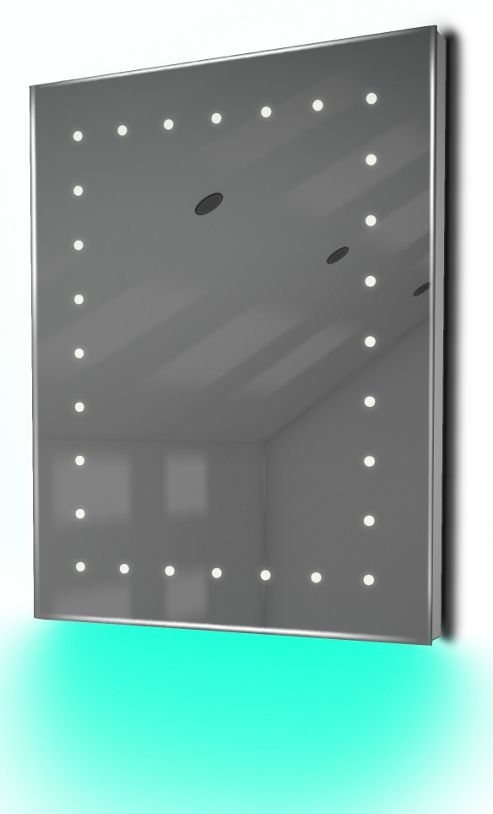 Image of Ambient Ultra-slim Led Bathroom Mirror With Demister Pad & Sensor K162t