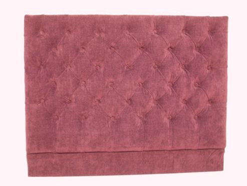 Image of Headboard Solutions Deep Buttoned Upholstered Headboard - Single - Apollo Dewberry