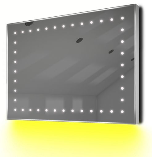 Image of Ambient Ultra-slim Led Bathroom Mirror With Demister Pad & Sensor K164y