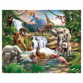 Jungle Adventure Wallpaper Mural 8ft x 10ft