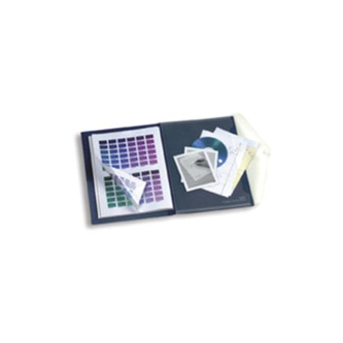 Image of Snopake Polyfile Display Book A4 20-pocket Blue 12367