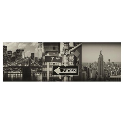 Image of New York Triptych, Set Of Three 20x60cm