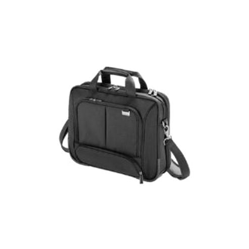 Image of Dicota Toptraveler Slight Shoulder Bag (black) For 10 Inch - 12.1 Inch Notebook, Tablet And Further Mobile Computing Equipment