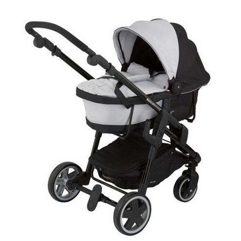 Image of Kiddy Click N Move 3 Carrycot (stone)