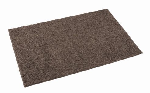Image of Dandy Fiji Graphite Shag Rug - Circular 100cm X 100cm