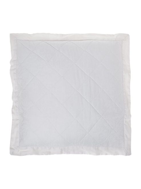 Image of Hotel Collection Lhc Damask Euro Pillow Sham Cream