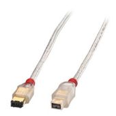 LINDY 4.5m Premium FireWire 800 Cable - 6 Pin Male to 9 Pin Bilingual Male.