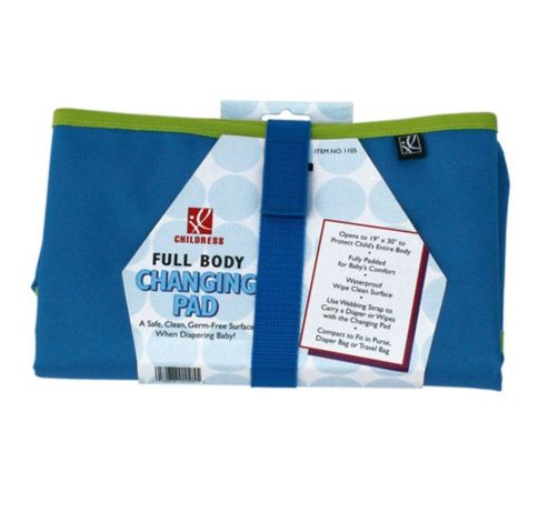 Image of Jl Childress Full Body Changing Mat Pad Blue & Green