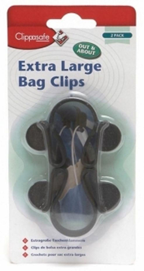 Image of Clippasafe Stroller Bag Clips Extra Large