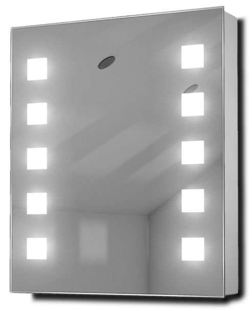 Image of India Demister Fluorescent Bathroom Cabinet With Demister, Sensor & Shaver K79