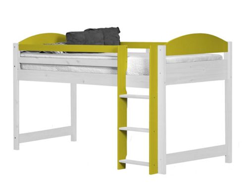 Image of Maximus Mid Sleeper White With Lime Details